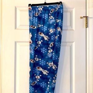 Disney Frozen Olaf PJ Bottoms